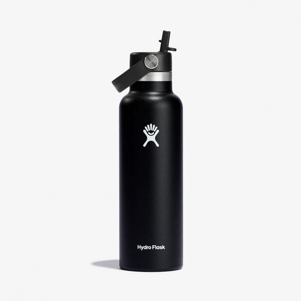 Hydroflask 600 ml Standard Flex Straw Cap Black Universal
