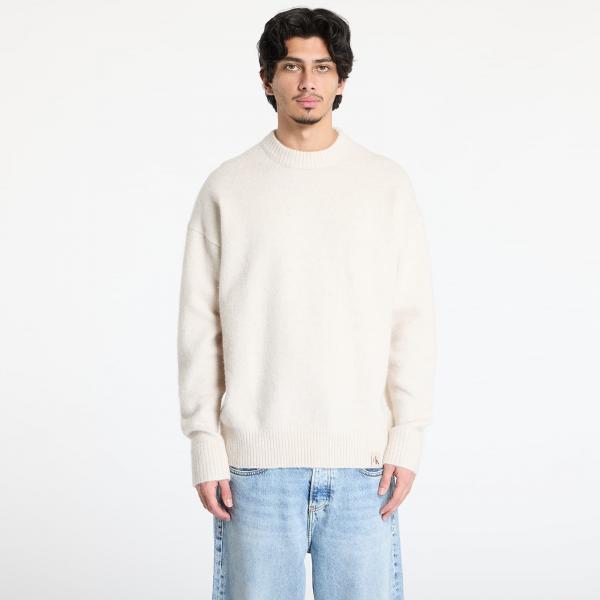 Svetr Calvin Klein Jeans Warm Texture Sweater Moonbeam S