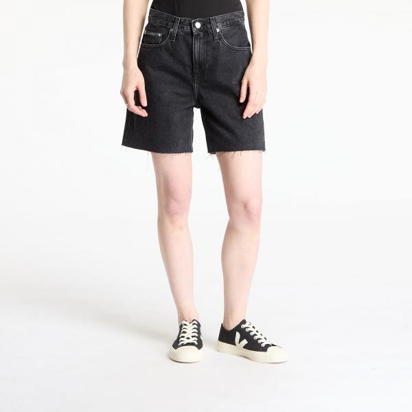 Šortky Calvin Klein Jeans Bermuda Short Denim Black 26