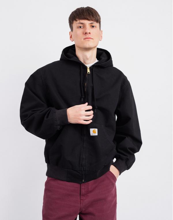 Carhartt WIP OG Active Jacket Black rinsed S