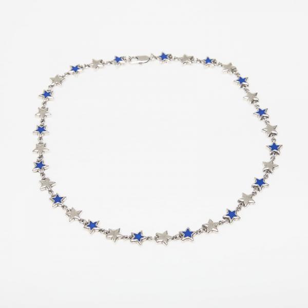 Twojeys Enameled Stars Necklace Silver Universal