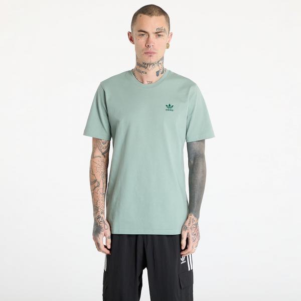 Tričko adidas Trefoil Essentials T-Shirt Silver Green XL