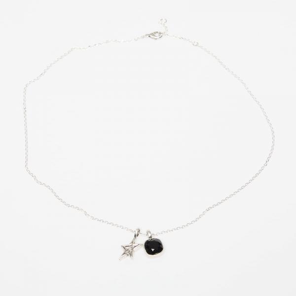 TwoJeys Stoned Necklace Silver Universal