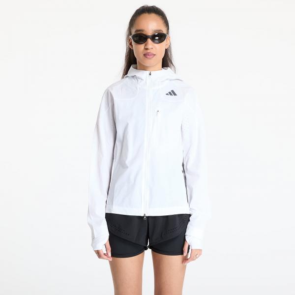 Větrovka adidas Adizero Running Jacket White/ White XS