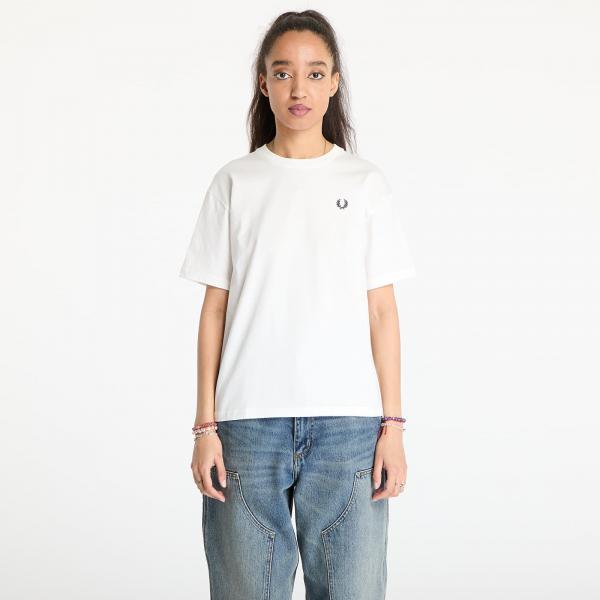 Tričko FRED PERRY Crew Neck T-Shirt Snow White 38