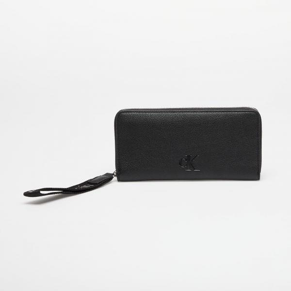 Peněženka Calvin Klein Jeans Ultralight Zip Wallet Black Universal
