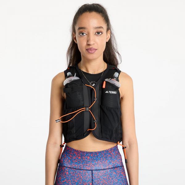 Vesta adidas Terrex Techrocktrail Running Vest 12L Black/ White/ Impact Orange M