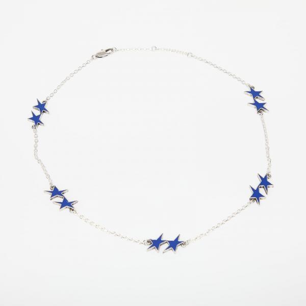 Twojeys Enameled Icon Necklace Silver Universal