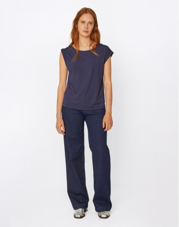 Tričko SKFK Zur-4 T-Shirt Navy Violet