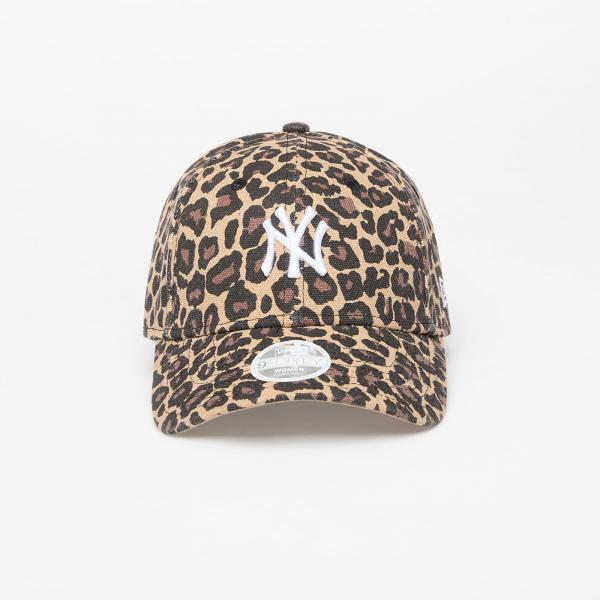 Kšiltovka New Era MLB New York Yankees Womens 9FORTY Adjustable Cap Leopard Black Universal