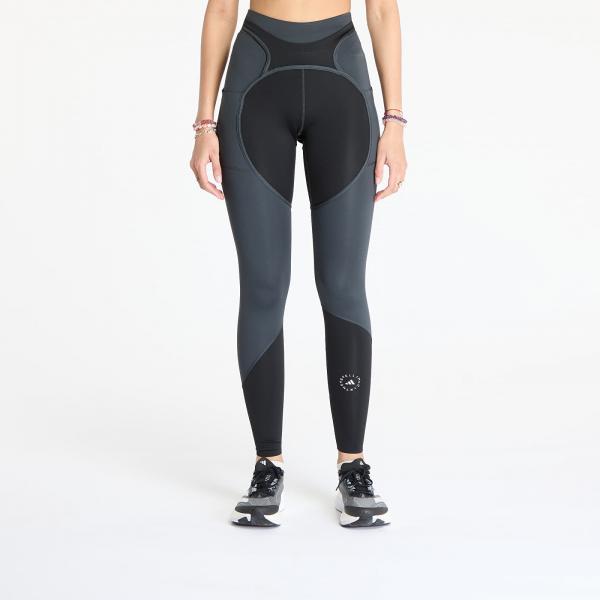Legíny adidas x Stella Mccartney Two-Tone Leggings Black/ Black/ Carbon M