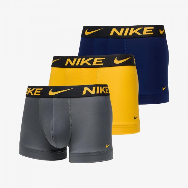 Boxerky Nike DRI-FIT Essential Micro Trunks 3-Pack Multicolor S