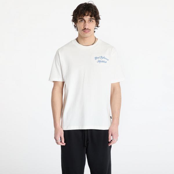 Tričko New Balance Athletics Relaxed League T-Shirt White XL