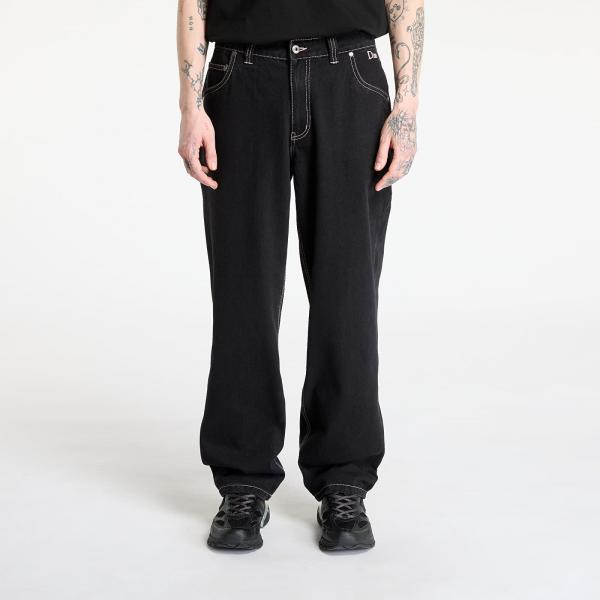 Džíny DIME Classic Relaxed Denim Pants Black/ Contrast Stitch 38