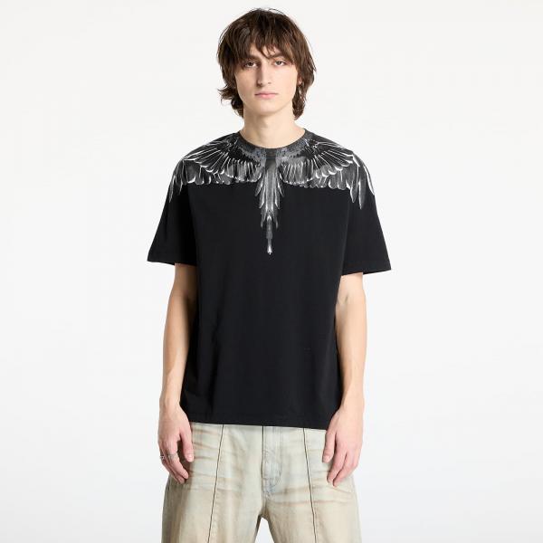Tričko Marcelo Burlon Icon Wings Basic T-Shirt Black/ Black L