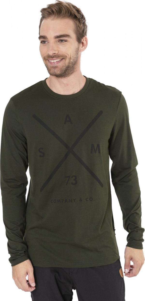 SAM 73 Pánské triko BLANE Zelená