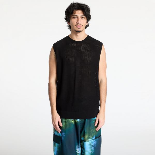 Vesta Y-3 Graphic Knit Vest Black S