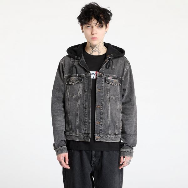 Bunda Tommy Jeans Hooded Ryan Regular Trucker Jacket Denim L