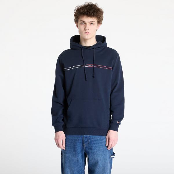 Mikina Tommy Jeans Regular Entry Graphic Hoodie Blue M