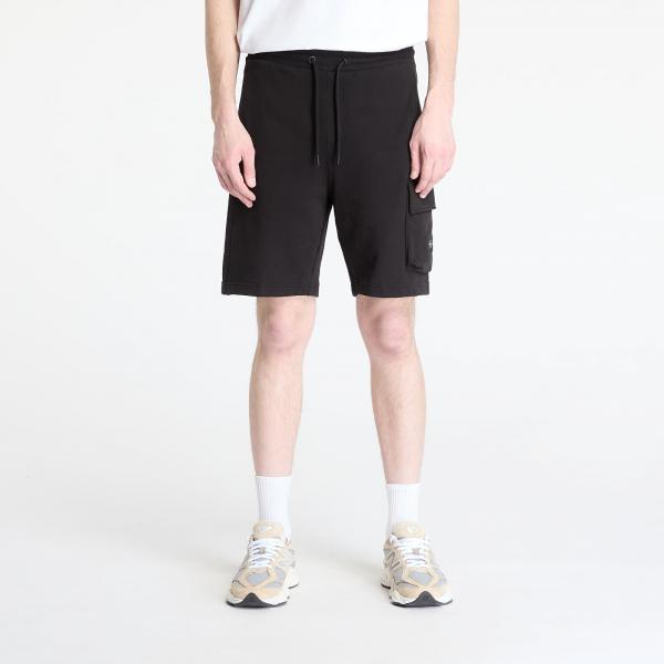 Šortky Calvin Klein Jeans Woven Label Short Black S