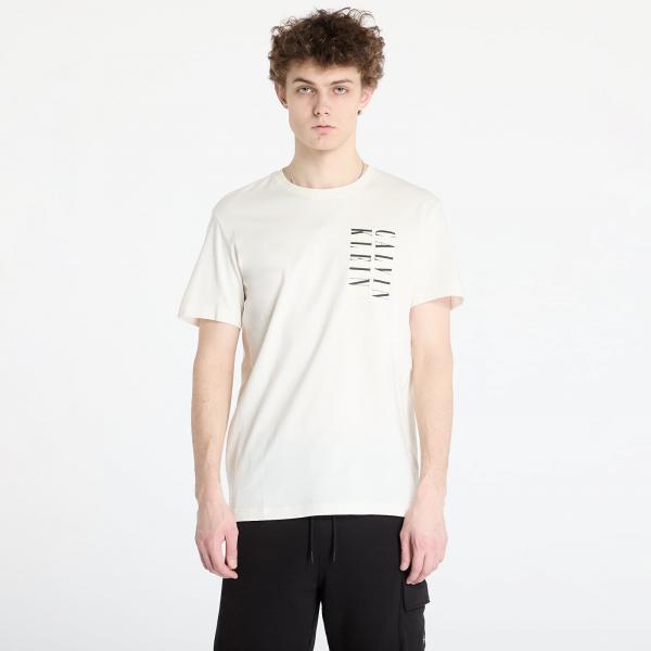 Tričko Calvin Klein Jeans Serif Box Graphic Tee Tofu XXL