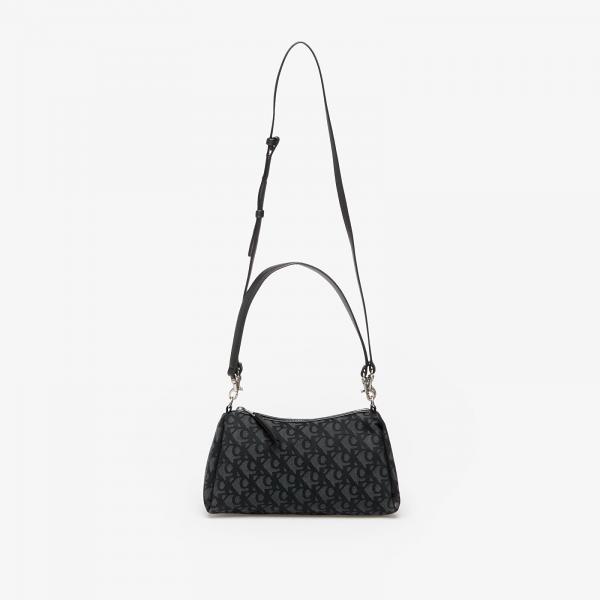Kabelka Calvin Klein Jeans Drop Monogram Sm Shoulder Bag Svart Black Universal