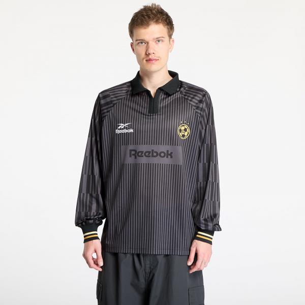 Dres Reebok LTD Soccer Long Sleeve Tee 22 Graphic Black XXL