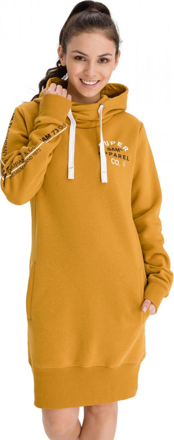 SAM 73 Dámská mikina HEATHER Žlutá
