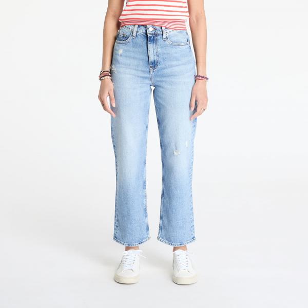 Džíny Tommy Jeans Layla High Rise Slim Straight Jeans Denim Light W30/L30