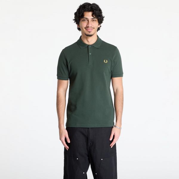Tričko FRED PERRY The Shirt Court Green / Honeycomb XL