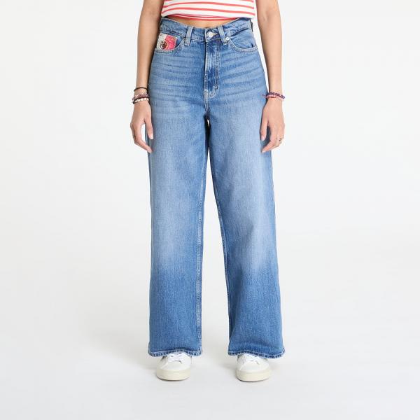 Džíny Tommy Jeans Claire High Rise Wide Jeans Denim Medium W27/L32