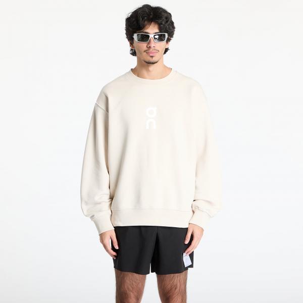Mikina On Club Crew Graphic Sweatshirt Silver L