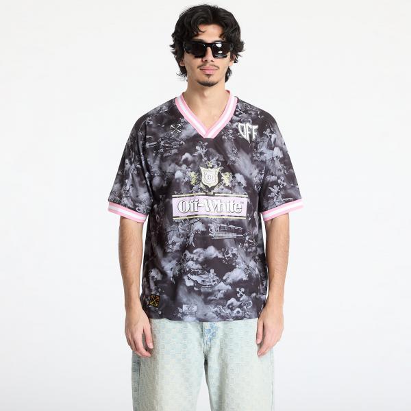 Tričko Off-White Fresco Soccer Shortsleeve Black & White Angels Tee Black L