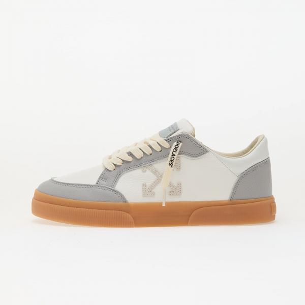 Tenisky Off-White New Low Vulcanized Leather White Light EUR 43