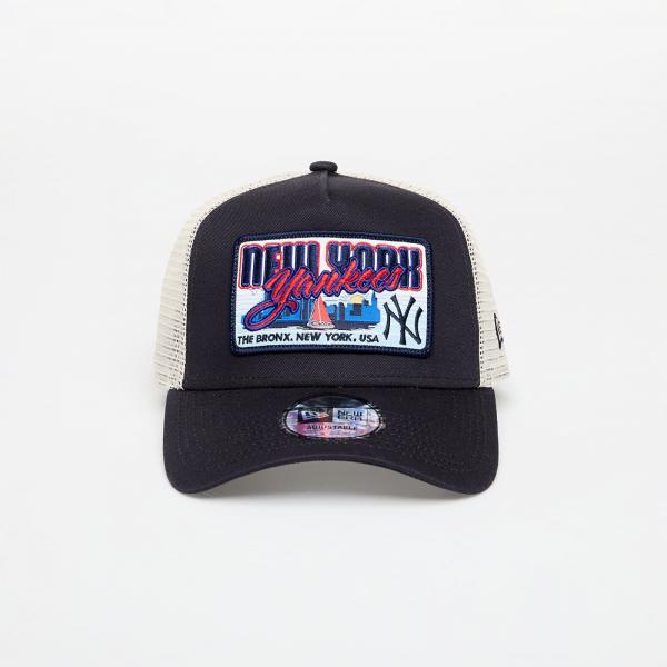 Kšiltovka New Era 9FORTY Af Trucker MLB Patch New York Yankees Navy Universal