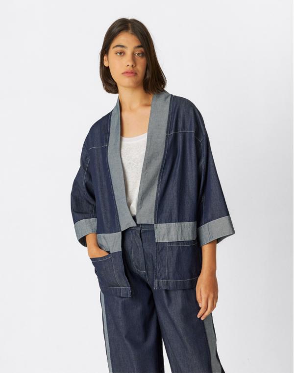 SKFK Maitena GOTS Jacket Raw Denim M