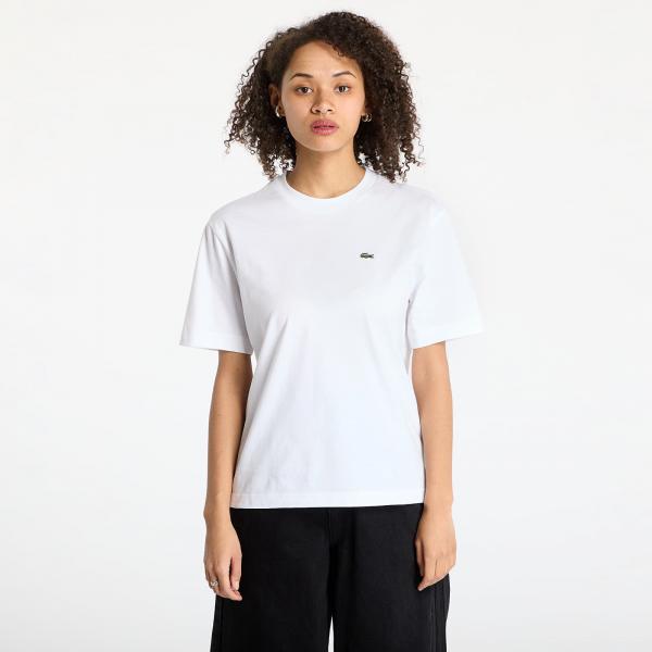 Tričko LACOSTE Soft Cotton T-shirt White L