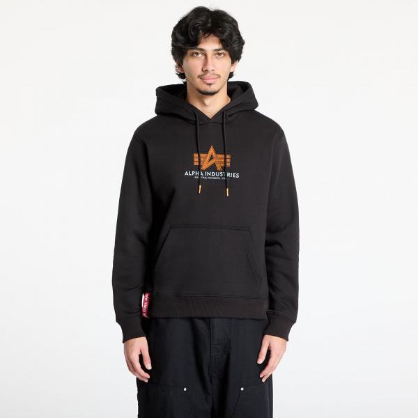 Mikina Alpha Industries Inc. Basic Hoodie Rubber Black L