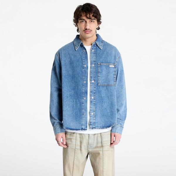 Košile Calvin Klein Jeans Regular Denim Shirt Denim Light XS