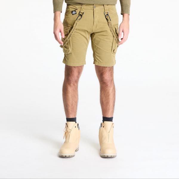 Šortky Alpha Industries Inc. Utility Short Olive M/L