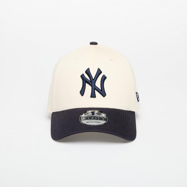Kšiltovka New Era MLB Colour Block 9FORTY New York Yankees Light Cream/ Navy Universal