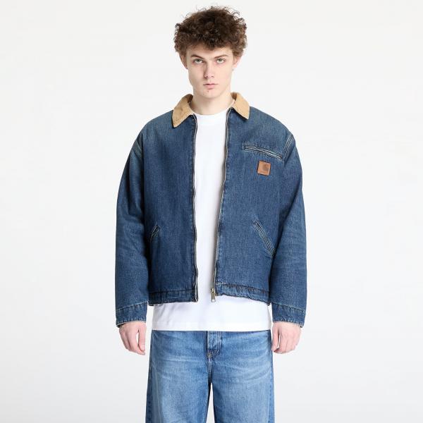Bunda Carhartt WIP OG Detroit Jacket UNISEX Blue/ Dusty Brown S