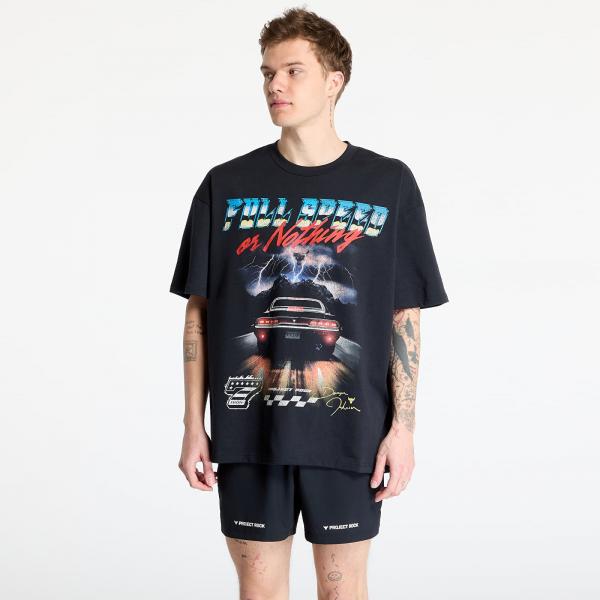 Tričko Under Armour Project Rock Heavyweight T-Shirt Black S