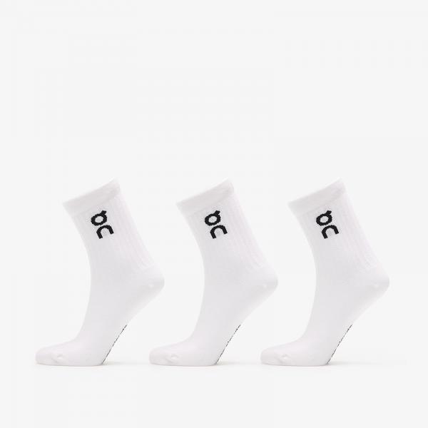 Ponožky On Logo Sock High 3-Pack White XS