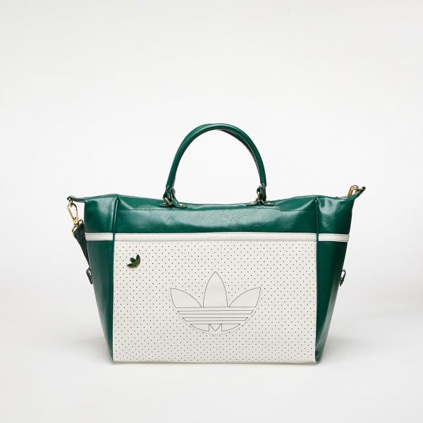 Taška adidas Bowling Bag Off White/ Collegiate Green 22,5 l