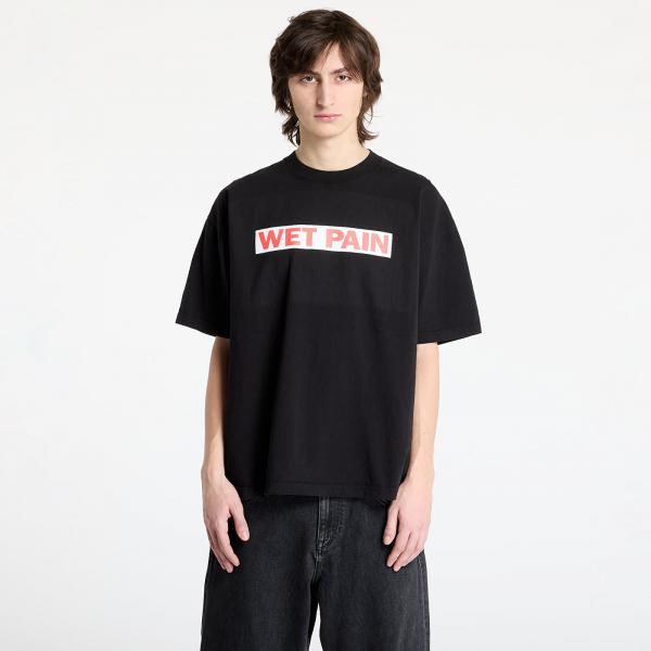 Tričko PLEASURES Wet Pain T-Shirt Black S