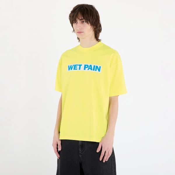 Tričko PLEASURES Wet Pain T-Shirt Neon Yellow L