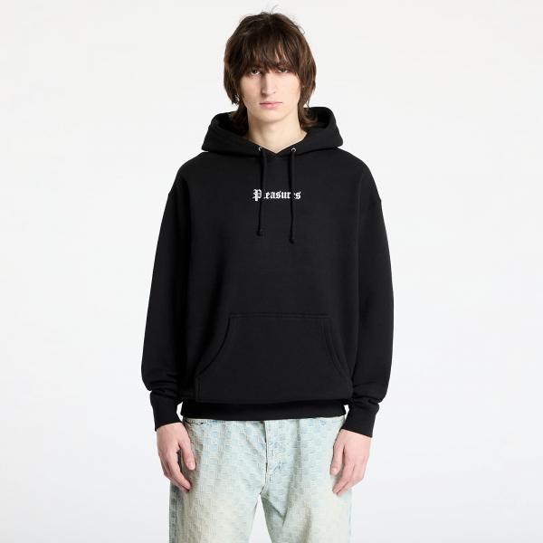 Mikina PLEASURES Burn Again Hoodie Black S