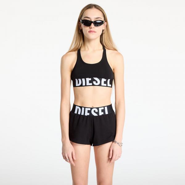 Podprsenka Diesel Ufsb-Cotton-Race-Bralette-Xl B Black XS