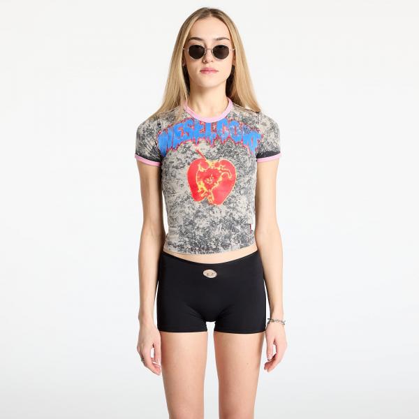 Tričko Diesel T-Uncuties-Short-Q1 T-Shirt Grey M